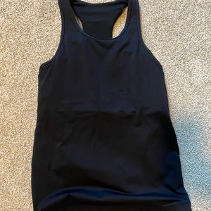 Black Lululemon Workout Tank